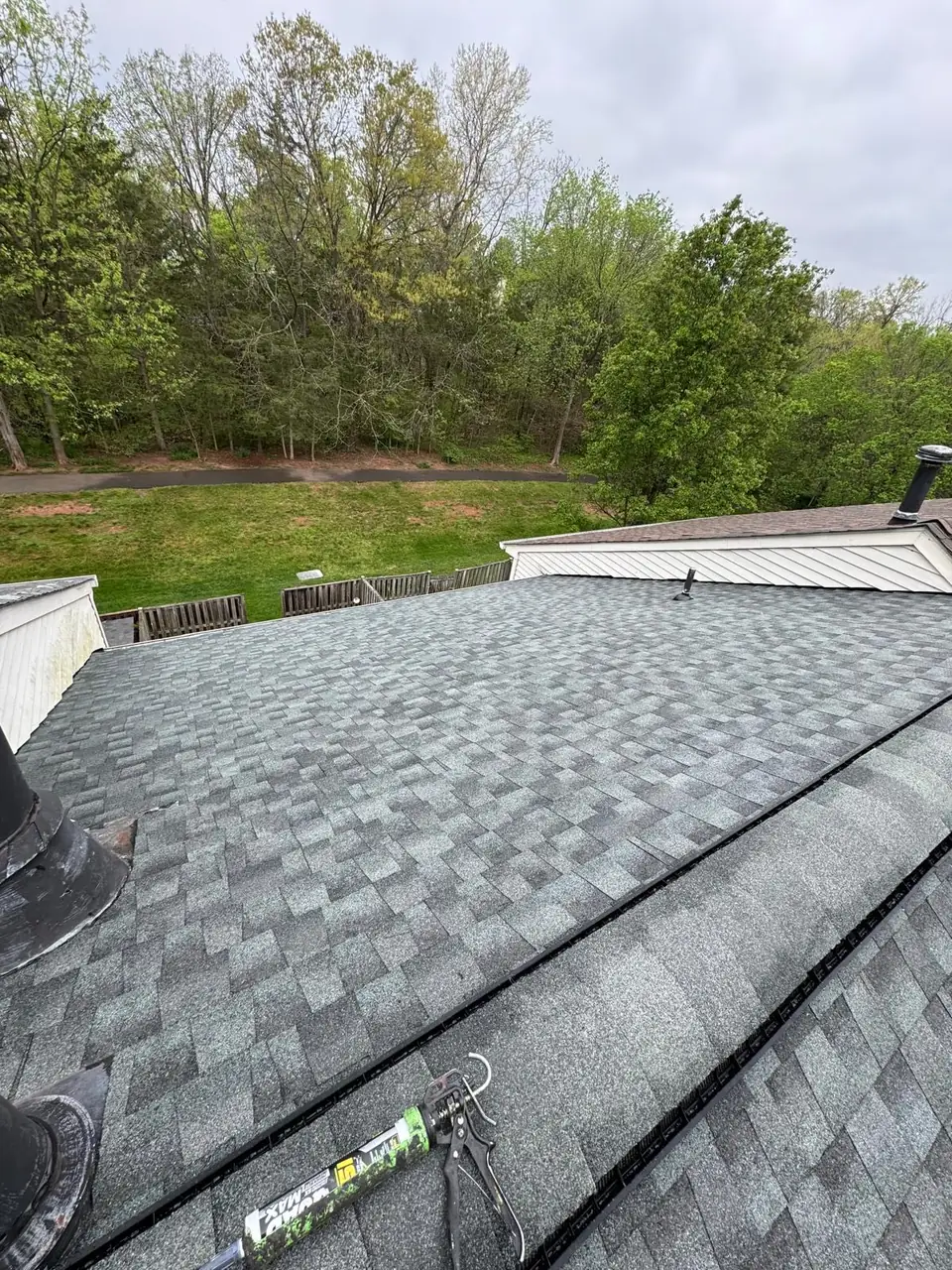 New roof replacement in Ashburn, VA