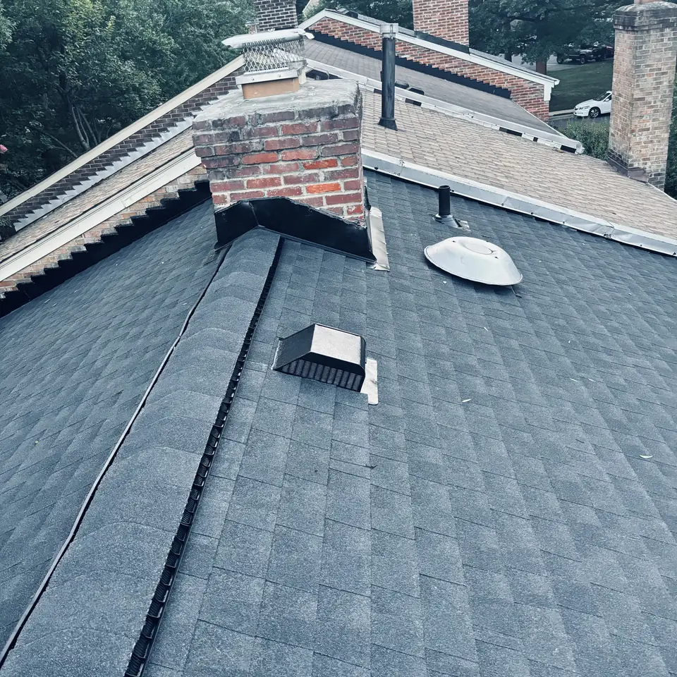 New roof replacement in Fairfax, VA