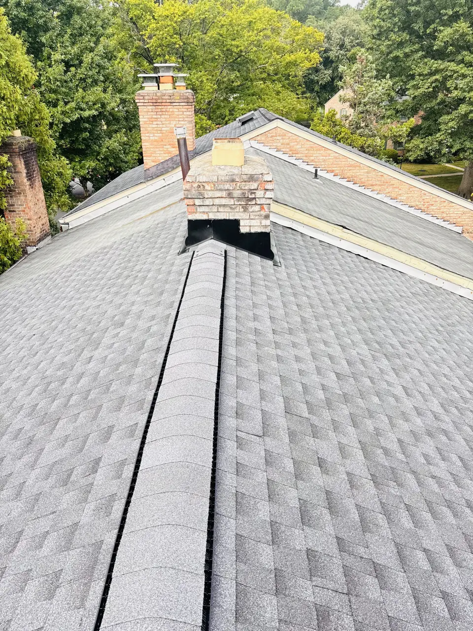 New roof replacement in Fairfax, VA