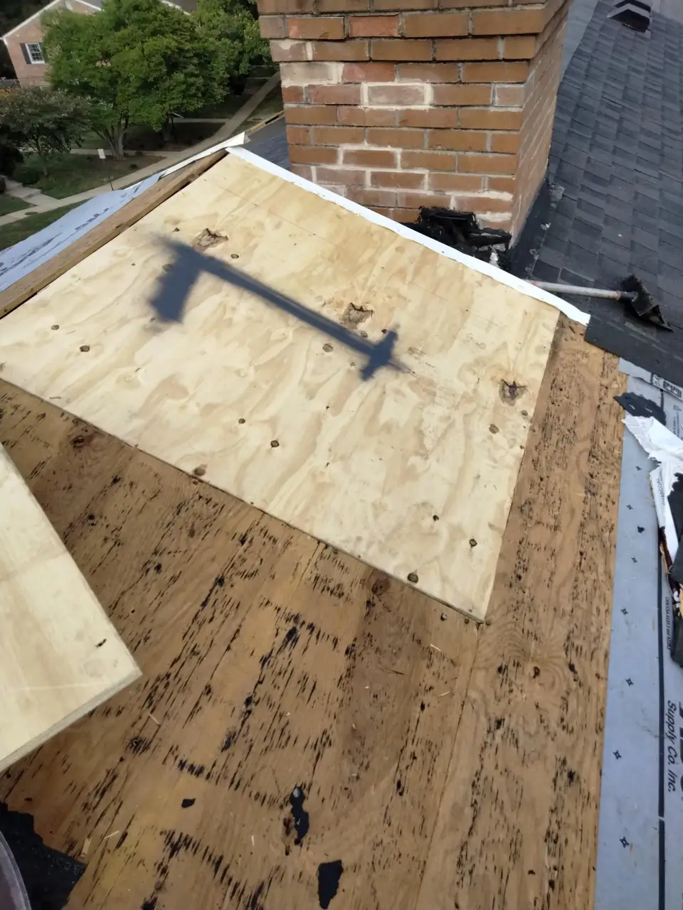 Roof underlayment installation in Fairfax, VA
