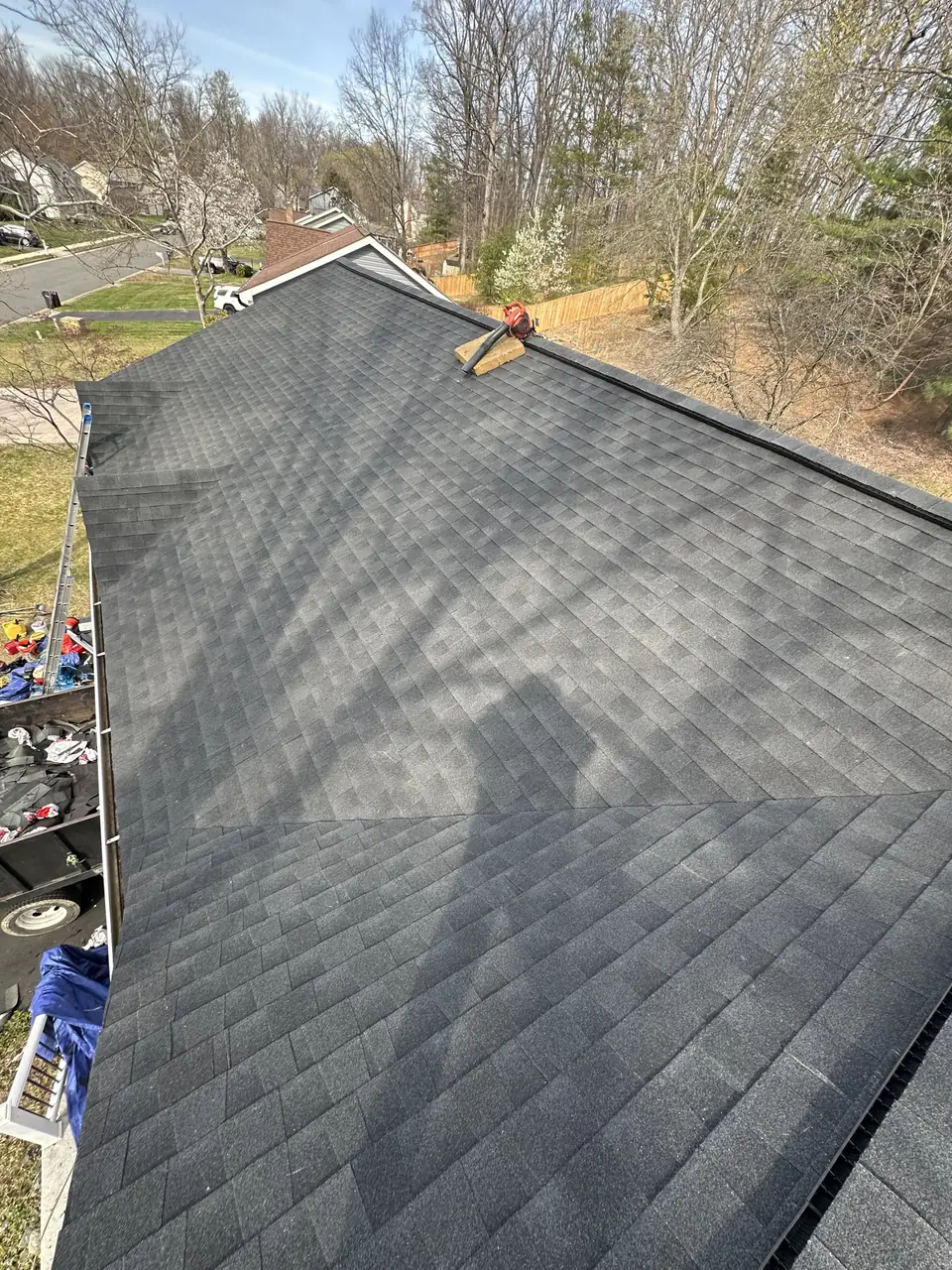 New roof replacement in Woodbridge, VA