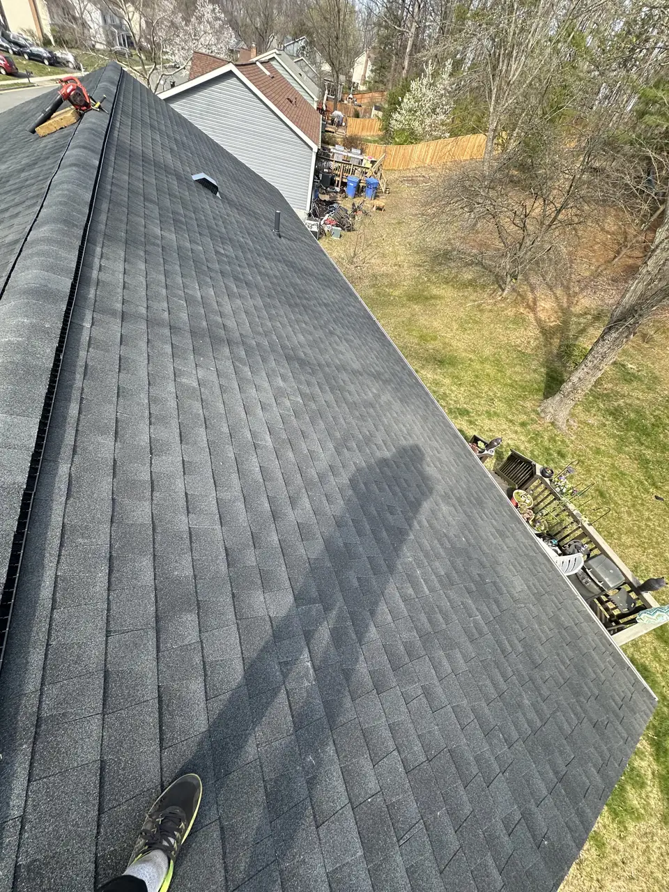 New roof replacement in Woodbridge, VA